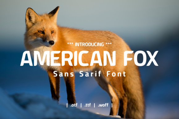 American Fox: A Bold Font for Creative Projects