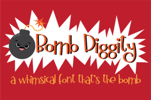 Bomb Diggity: A Playful Font for Creative Expression