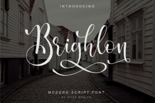 Brighlon: A Bold and Elegant Script Font