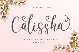 Calissha Duo: A Handmade Brush Font for Creative Expression