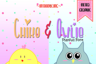 Chiko Owlie: A Playful Font for Creative Projects