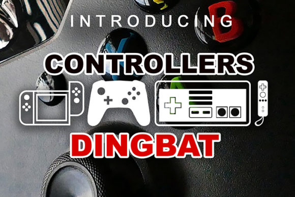 Controllers: A Unique Dingbats Font for Gaming Enthusiasts