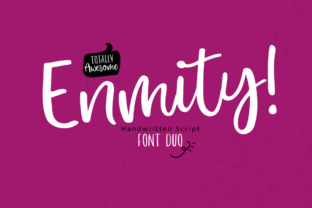 Enmity: A Bold Typography Choice