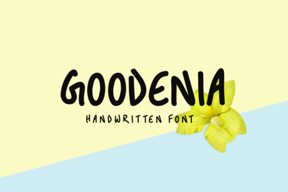 Goodenia: A Handwritten Font for Modern Creativity