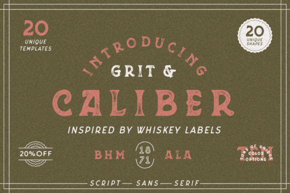 Grit Caliber: Vintage Design Made Easy