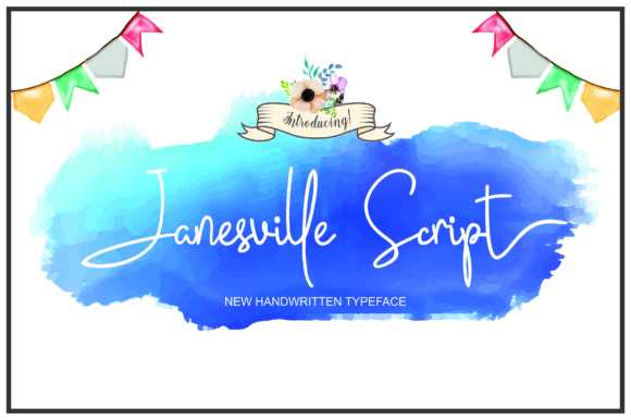 Janesville Script: A Handwritten Font for Authentic Expression