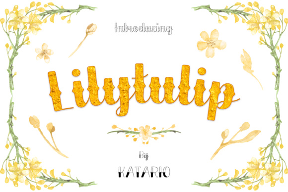 Lilytulip Script: A Vintage Elegance for Creative Projects