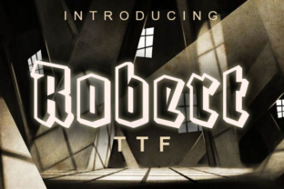 Robert: The Gothic Font Redefining Visual Identity in Modern Design