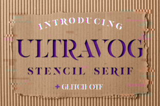 Ultravog: The Elegant Intersection of Vintage and Modern Typography