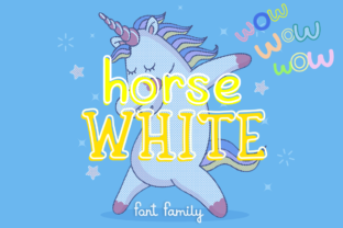 White Horse: A Unique Font Born from Creativity and Collaboration